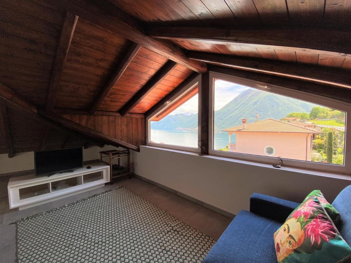 La Rondinella - Loft With Fantastic View On Lake Como Διαμέρισμα Argegno Εξωτερικό φωτογραφία