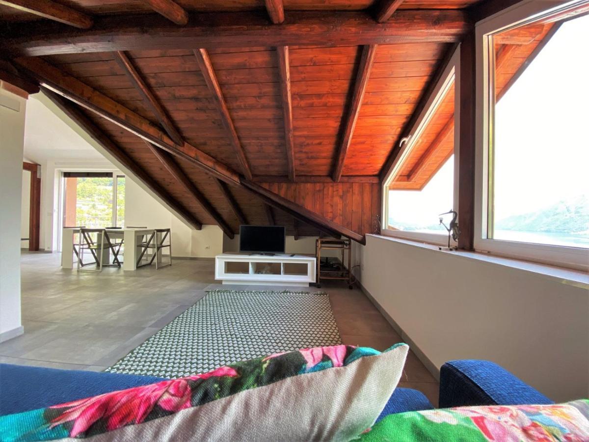La Rondinella - Loft With Fantastic View On Lake Como Διαμέρισμα Argegno Εξωτερικό φωτογραφία